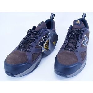 New Balance Mens Brown Suede Safety Toe Work Shoes SD MID627v2 US Size 17 D NWT